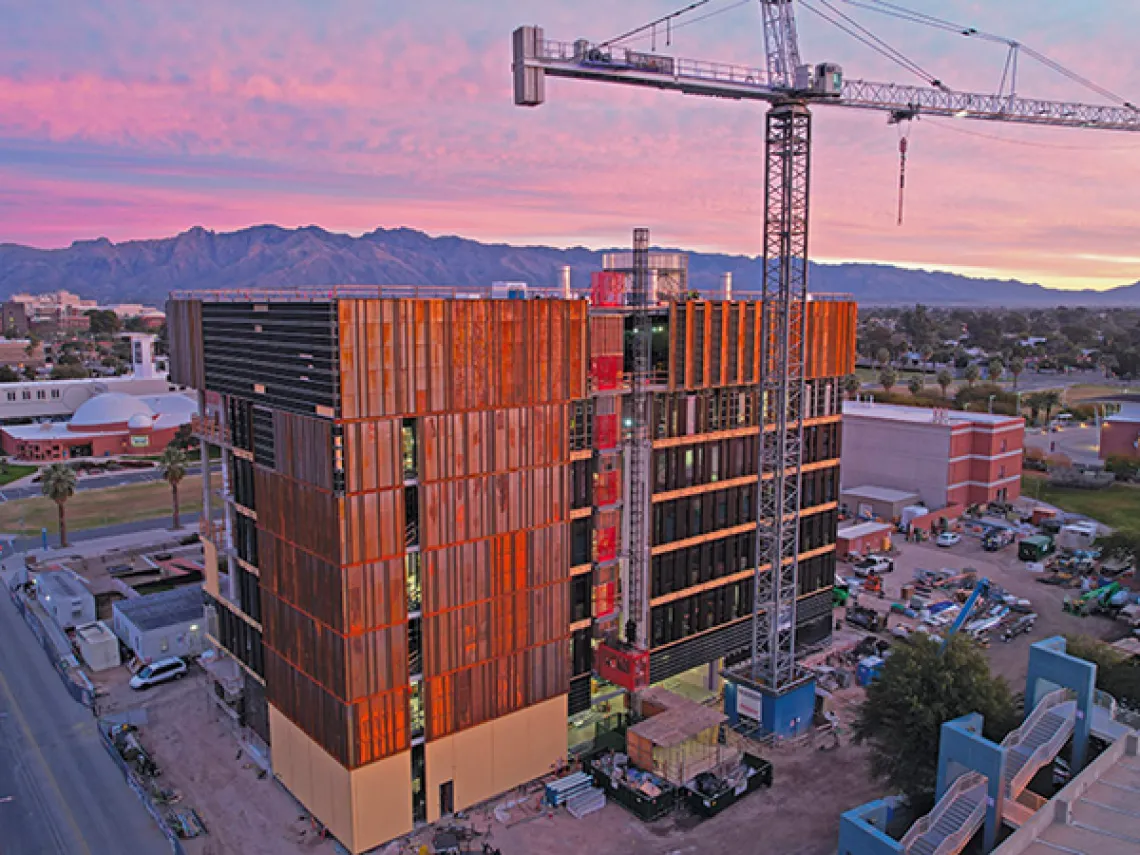 GRCB building under construction